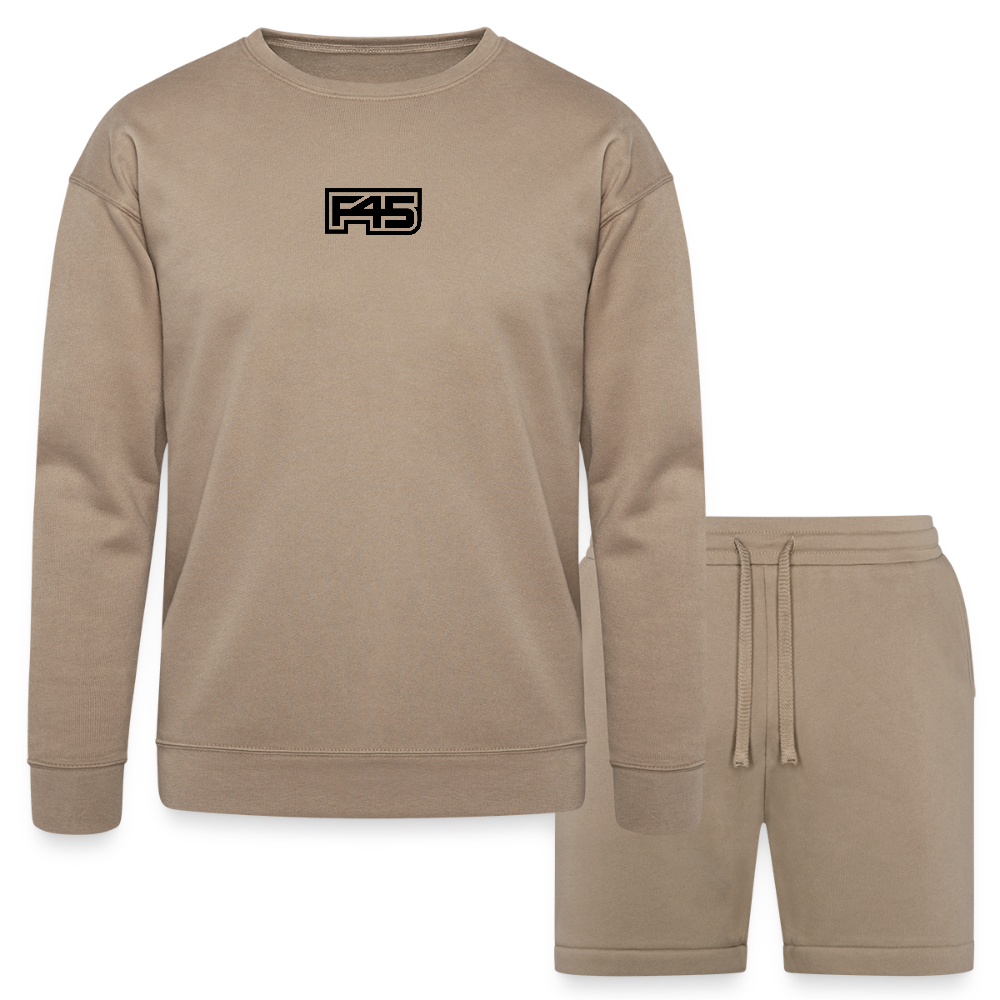 Unisex Sweatshirt & Short Set Bella + Canvas (3 colors) - tan