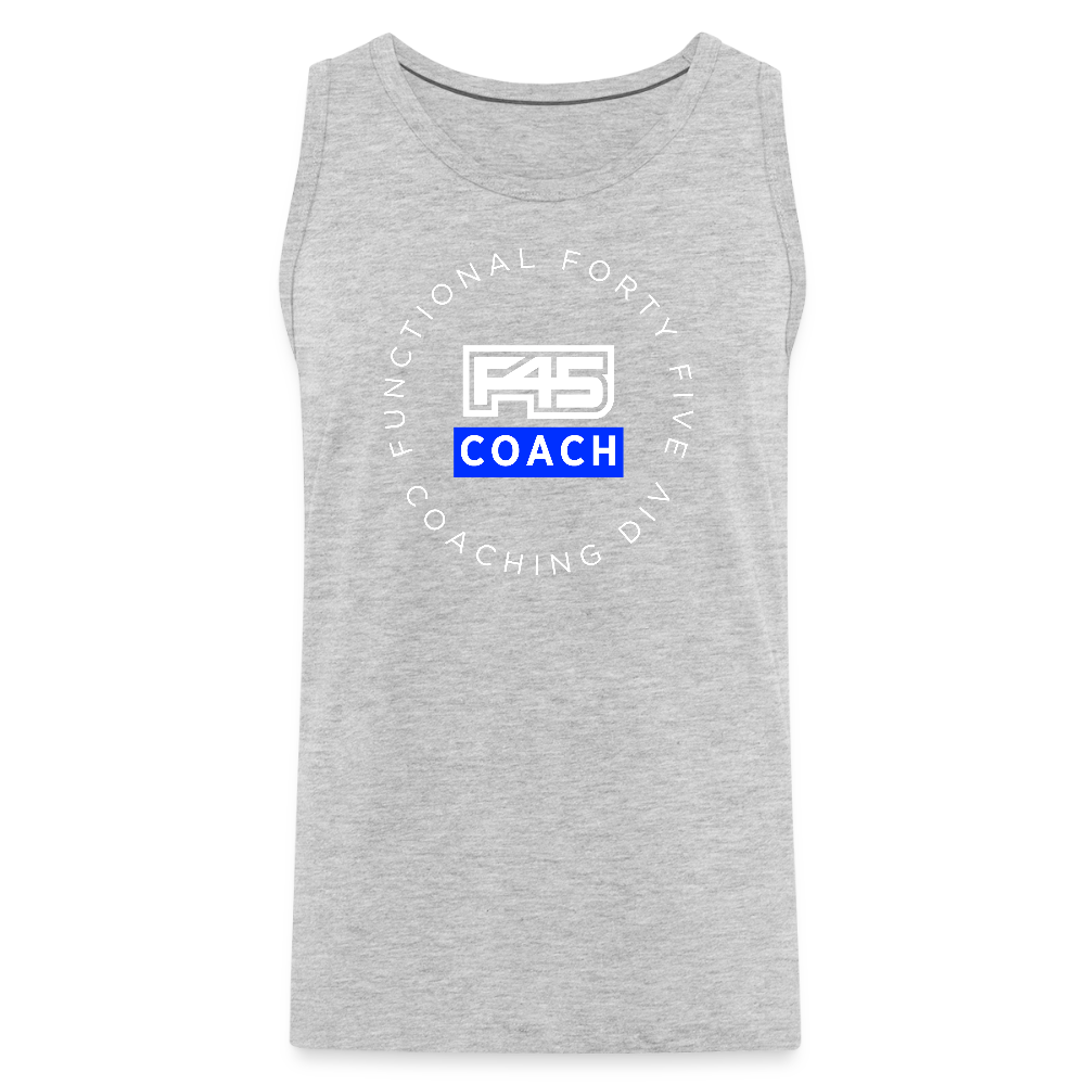 Men’s Coach Tank - heather gray