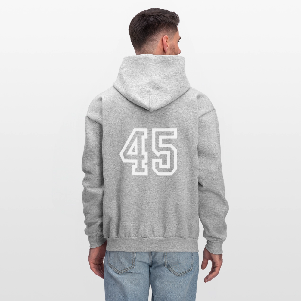 Men's Coach Hoodie - heather gray