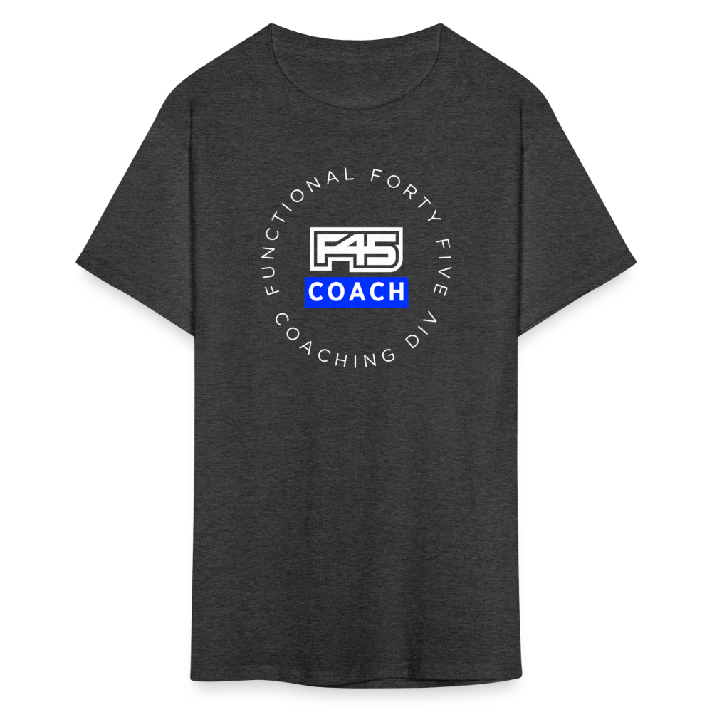 Unisex Basic Coach Shirt - heather black