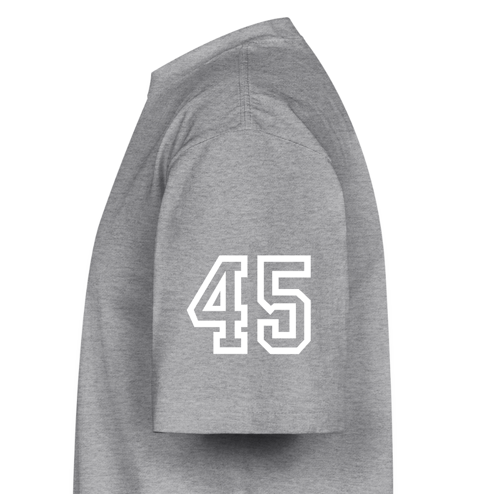 Unisex Oversized Coach T-Shirt (Pink) - heather gray