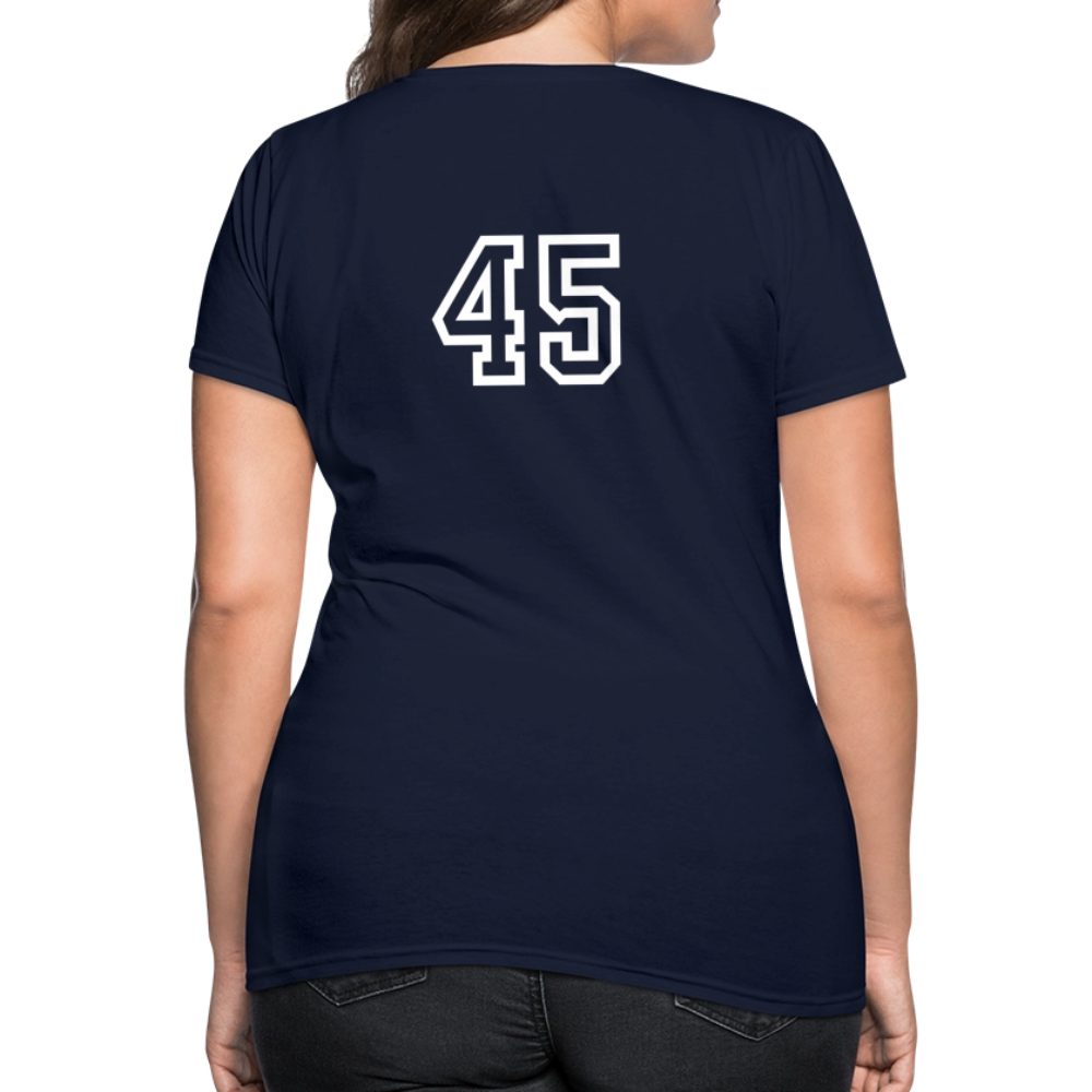 Women's Coach T-Shirt (Pink) - navy