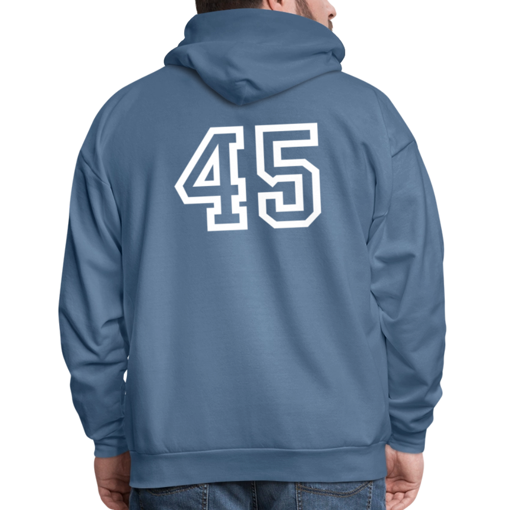 Men's Coach Hoodie - denim blue