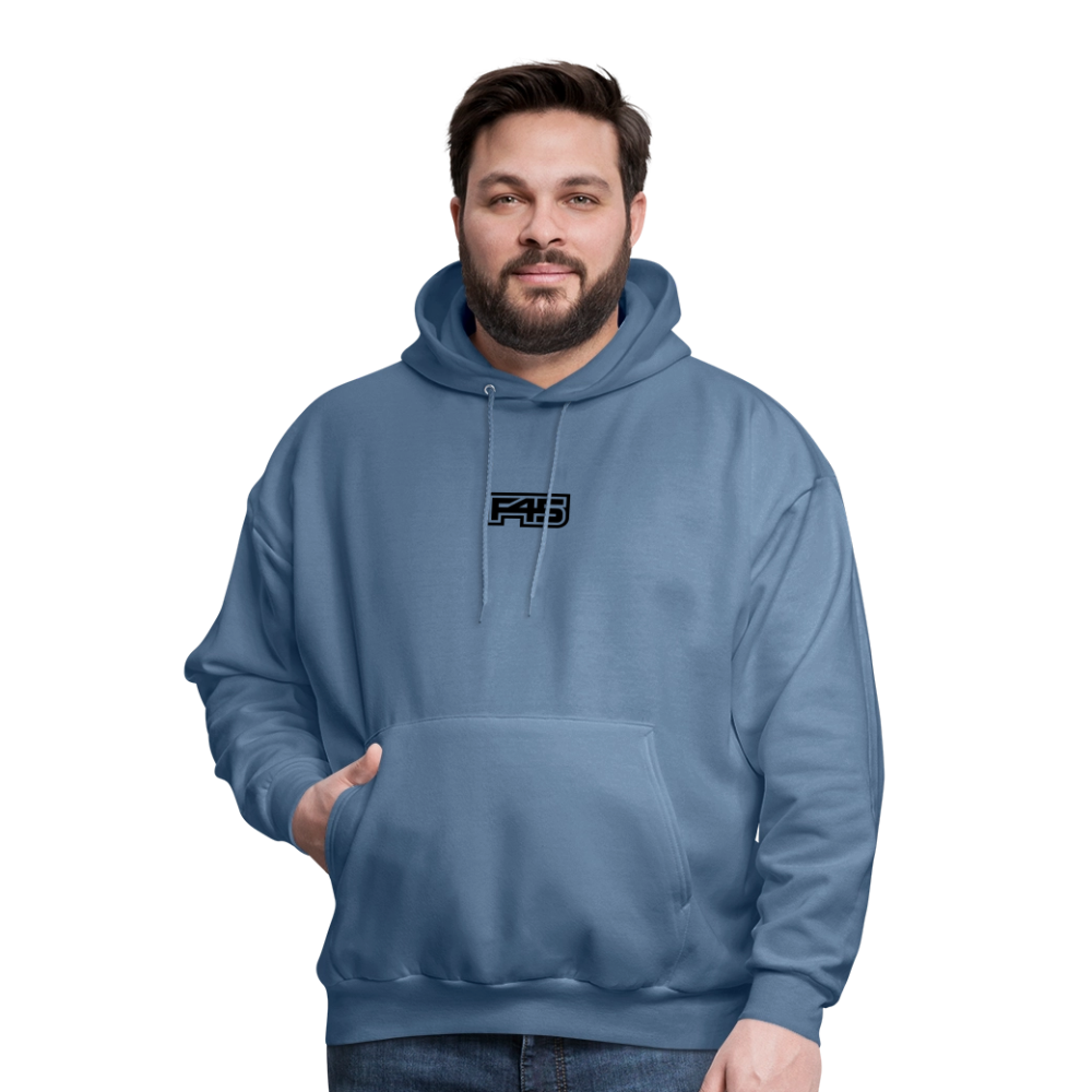 F45 Sleek Men's Hoodie (12 colors) - denim blue