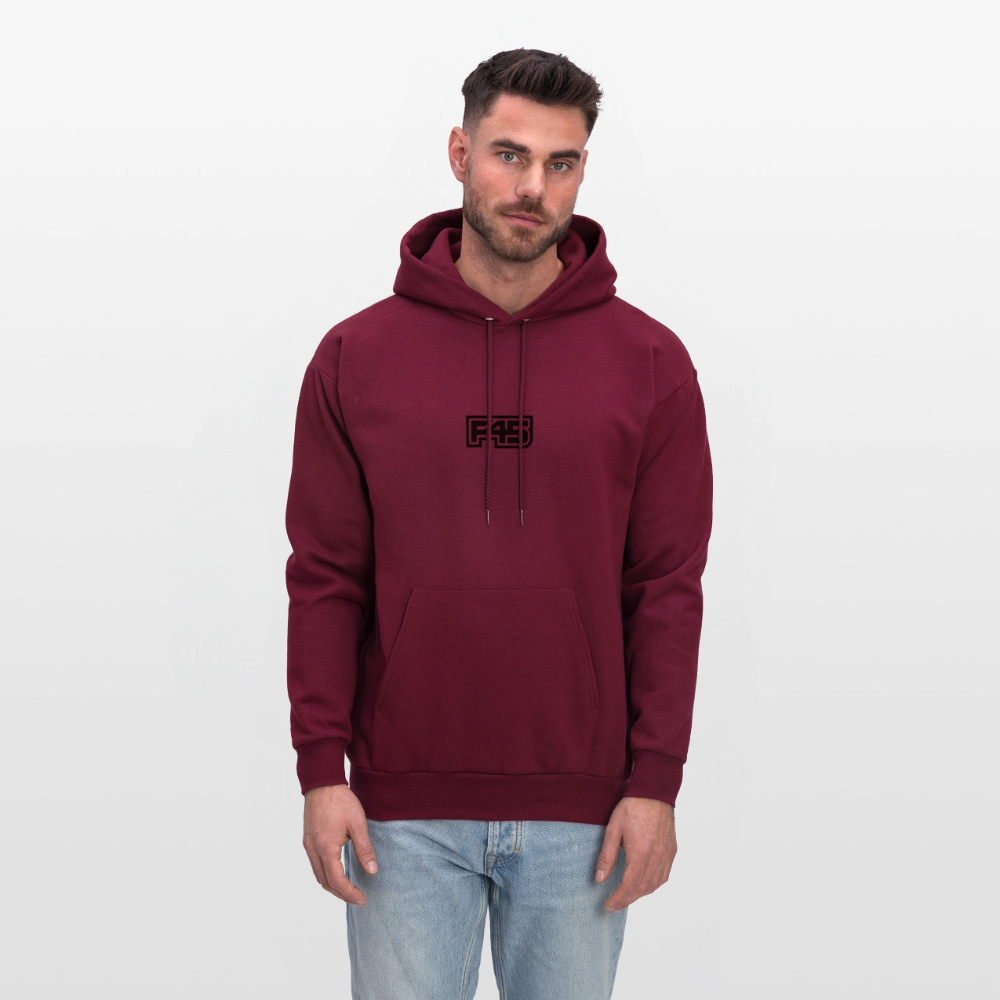 F45 Sleek Men's Hoodie (12 colors) - burgundy