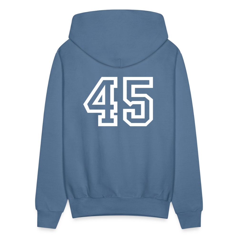 Men's Coach Hoodie - denim blue