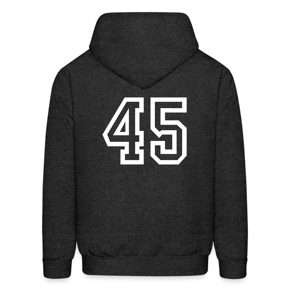 Men's Coach Hoodie - charcoal grey