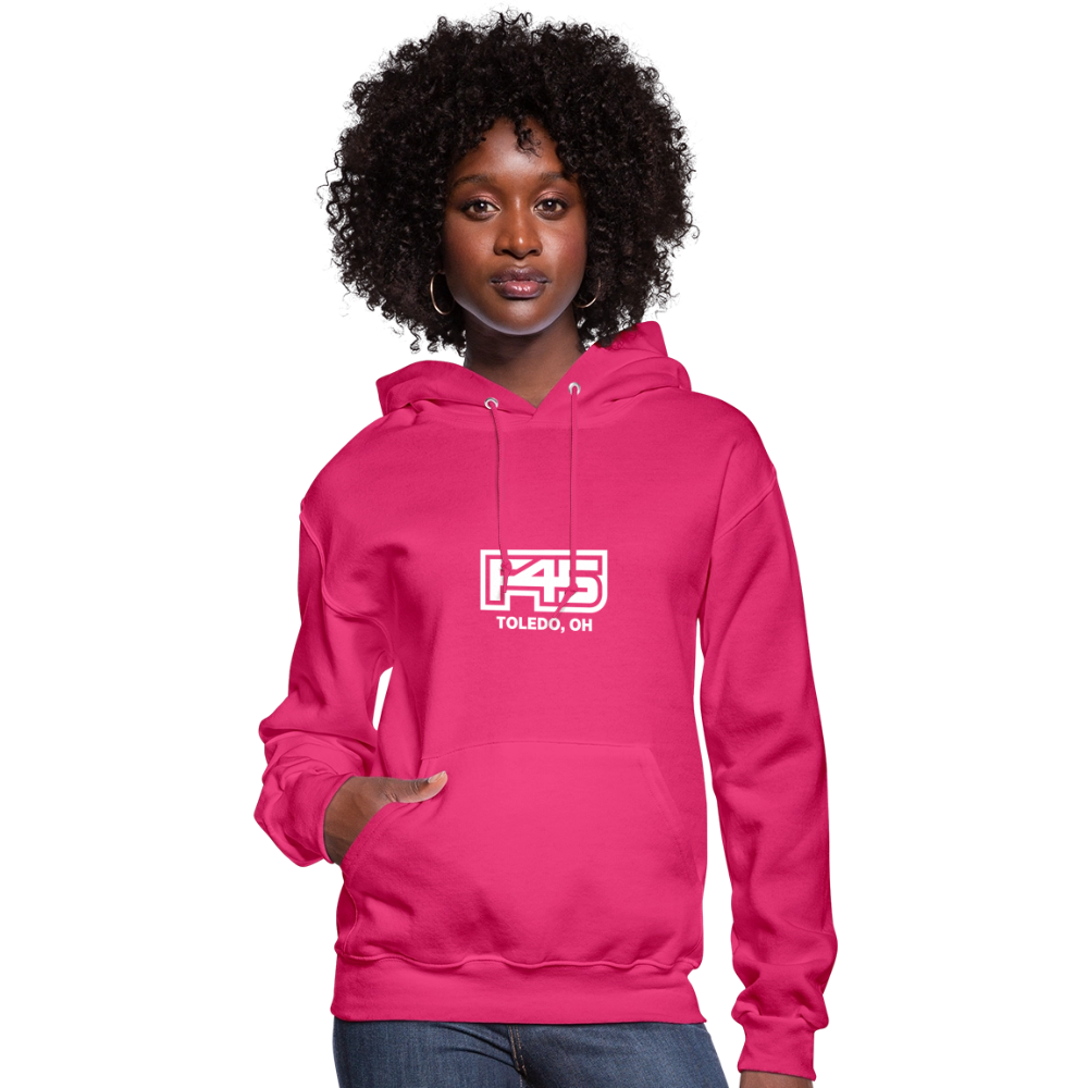 Women's Basic Hoodie - fuchsia