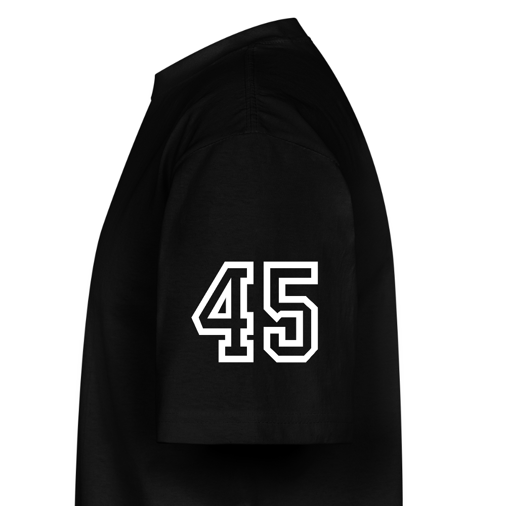 F45 Oversized Coach T-Shirt - black