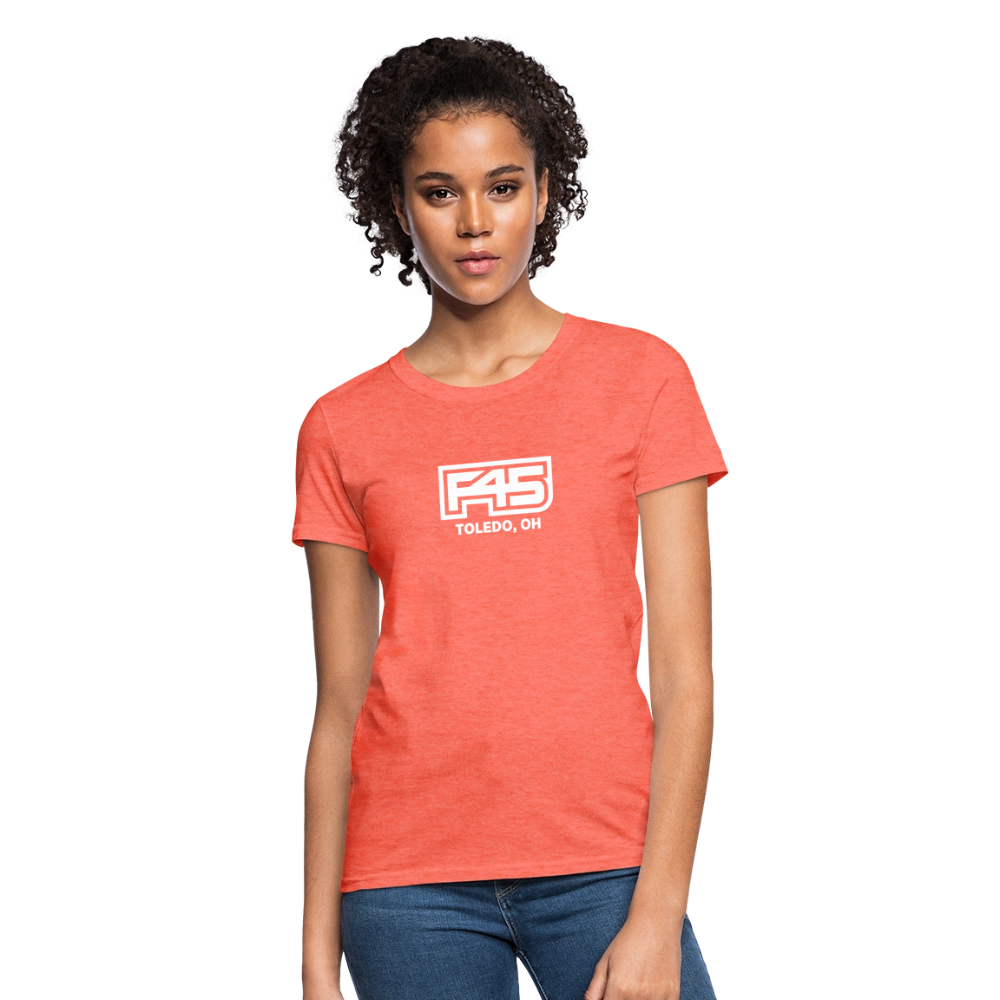 Women's Basic Toledo Shirt - heather coral