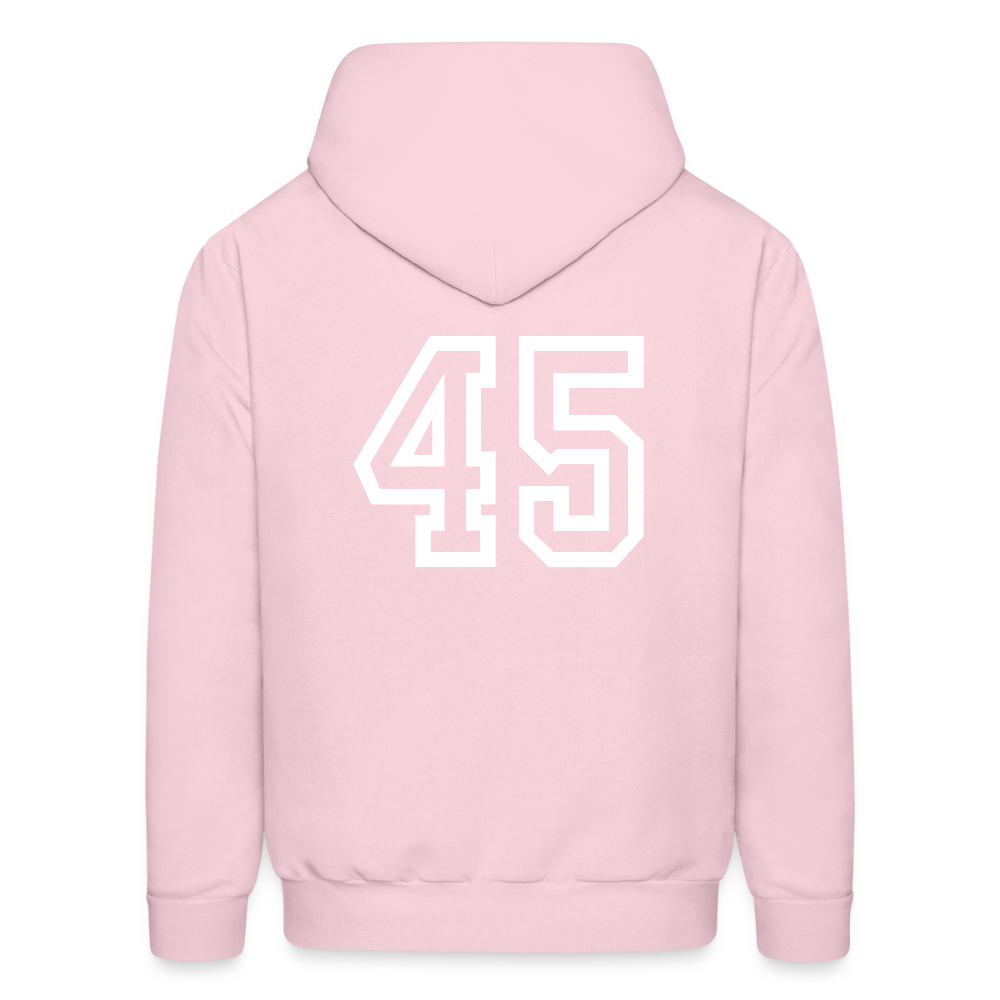 Men's Coach Hoodie - pale pink
