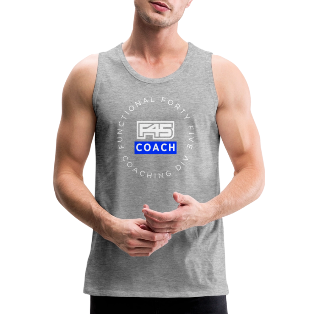 Men’s Coach Tank - heather gray