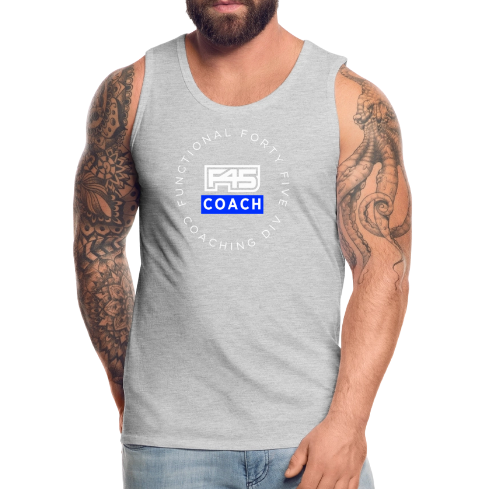 Men’s Coach Tank - heather gray