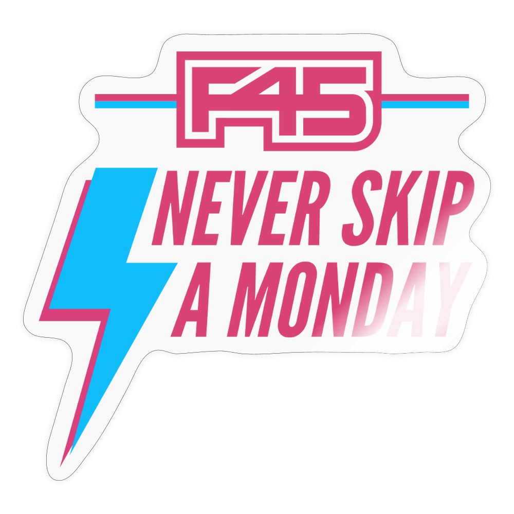 Never Skip A Monday (Miami) - transparent glossy