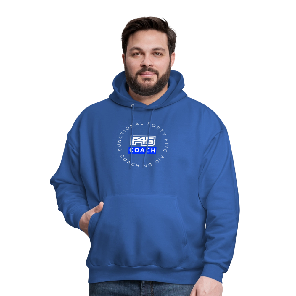 Men's Coach Hoodie - royal blue