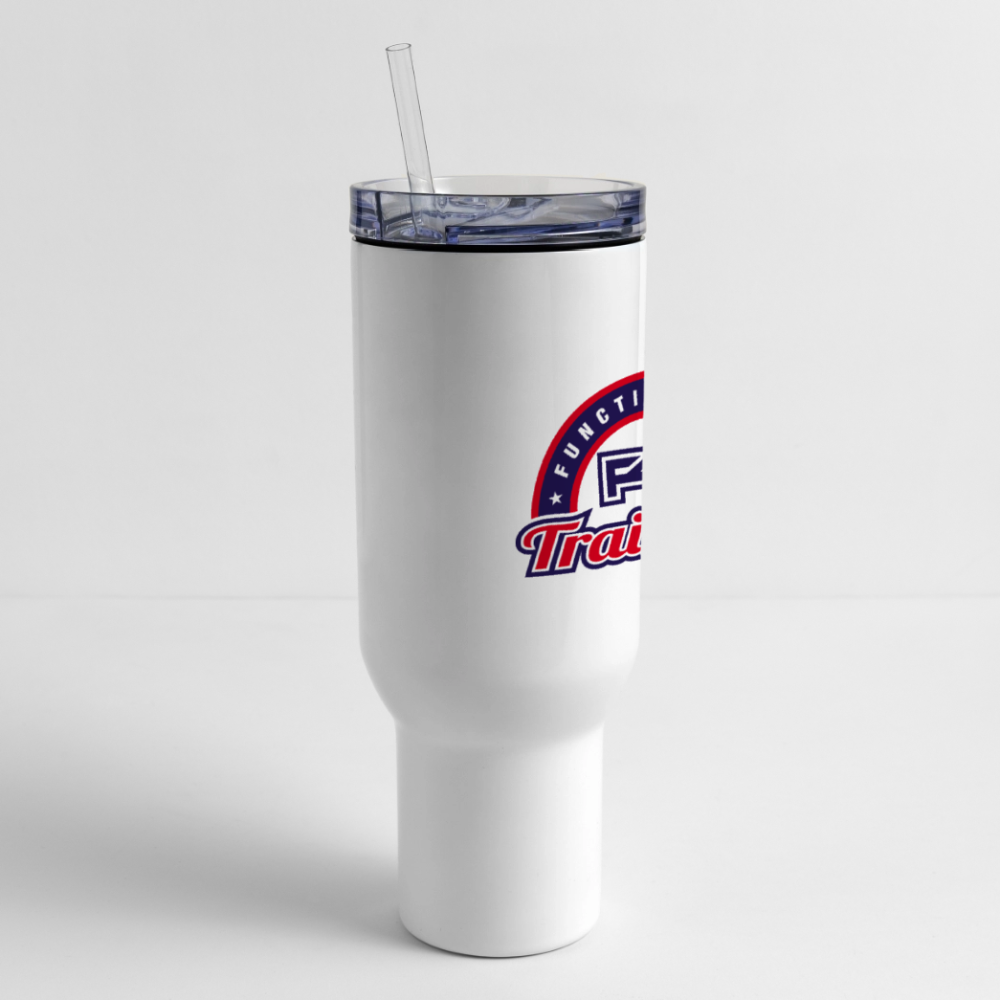 40 oz Heritage Travel Tumbler - white