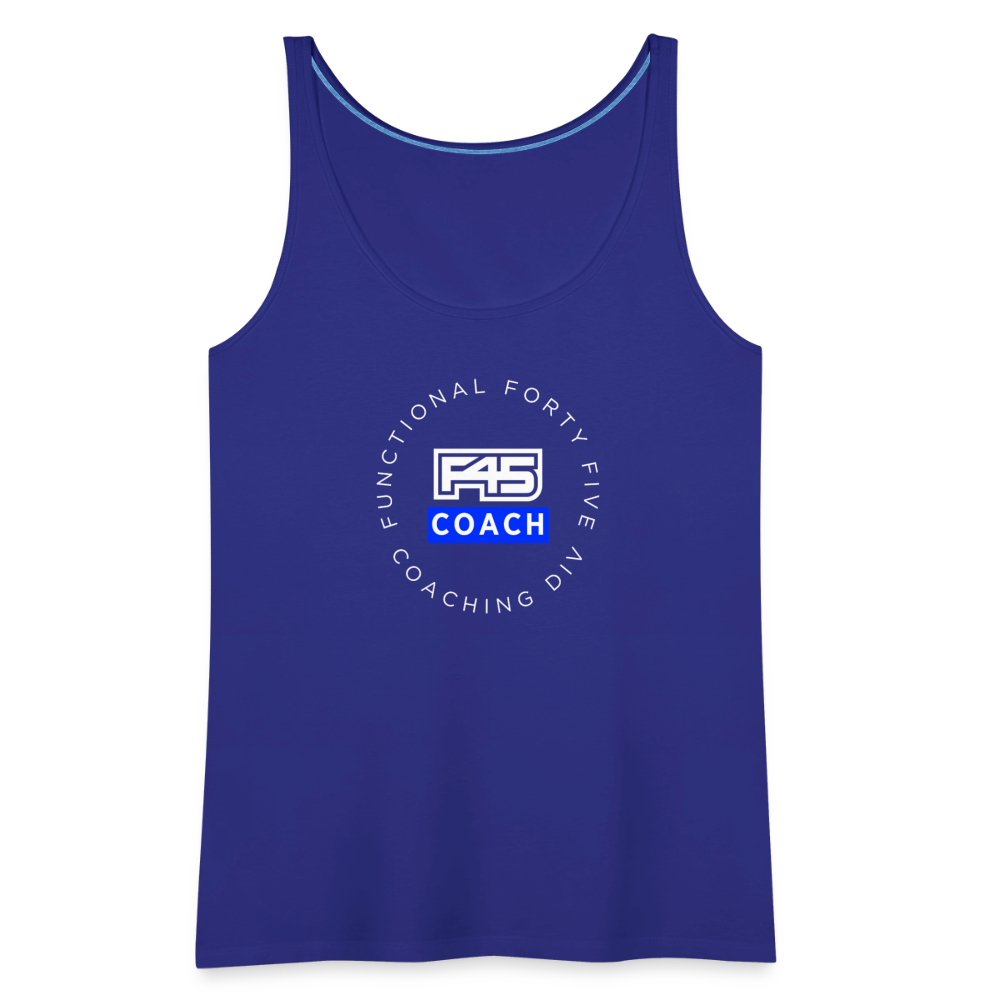 Women’s Coach Tank Top - royal blue