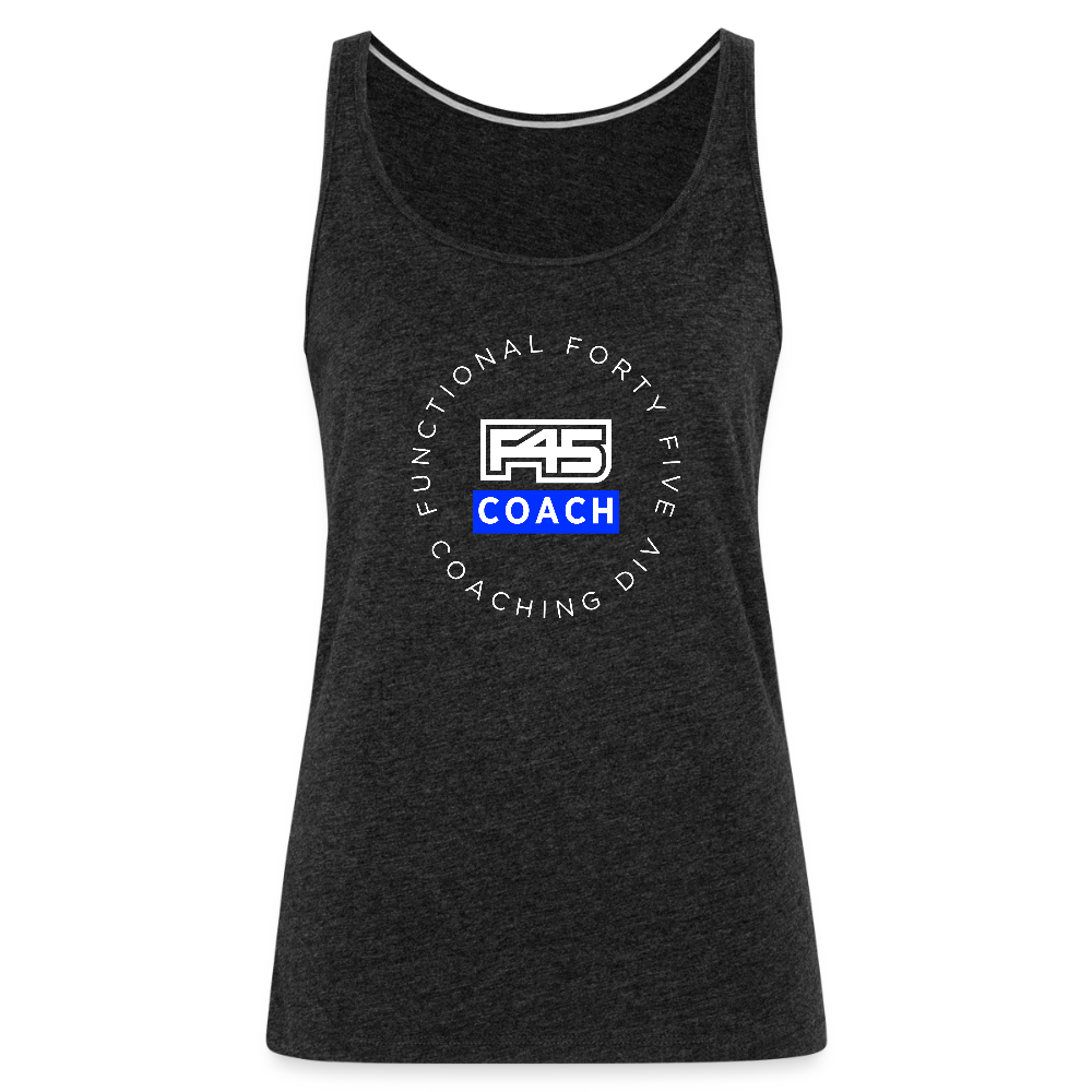 Women’s Coach Tank Top - charcoal grey
