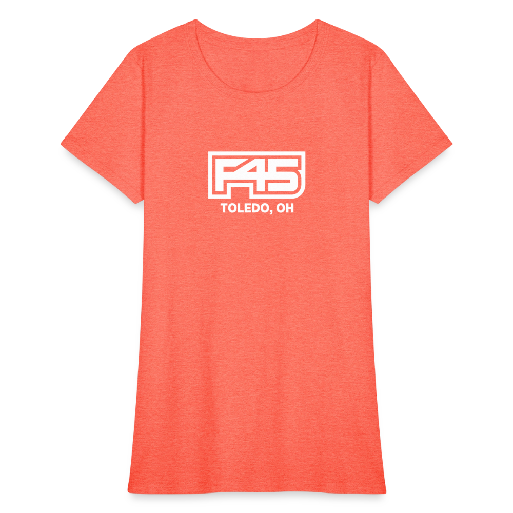 Women's Basic Toledo Shirt - heather coral
