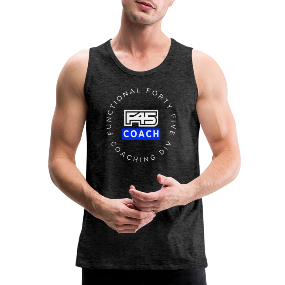 Men’s Coach Tank - charcoal grey