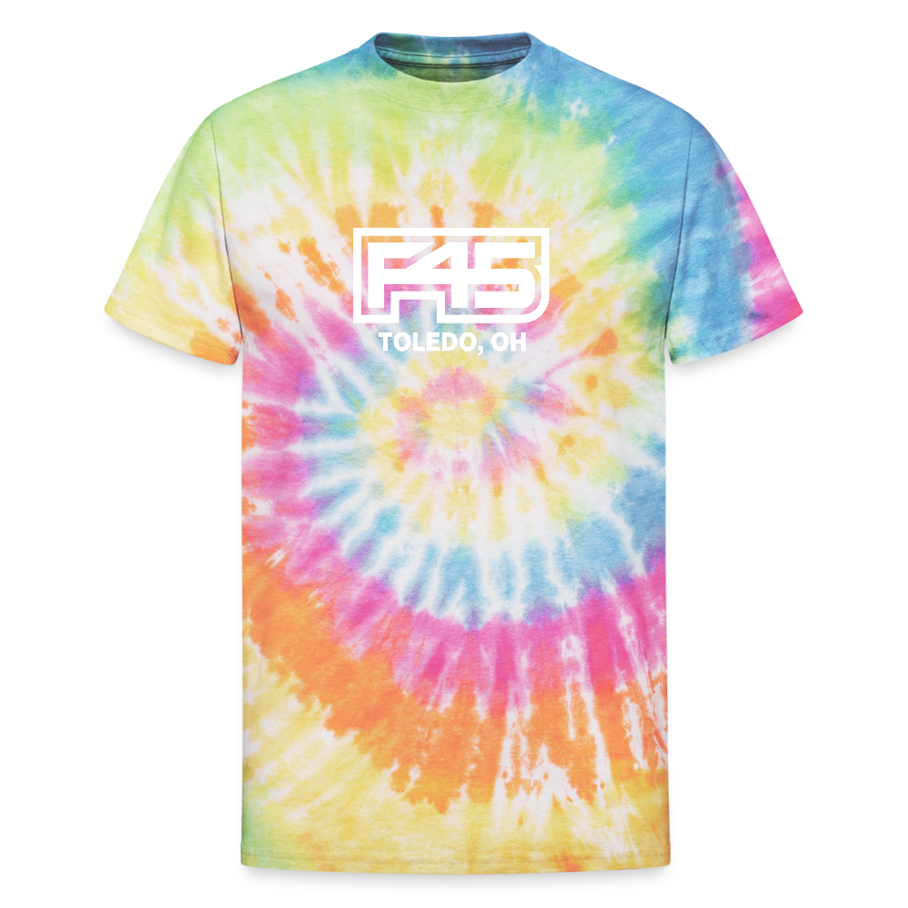 Unisex Toledo Tie Dye T-Shirt - rainbow