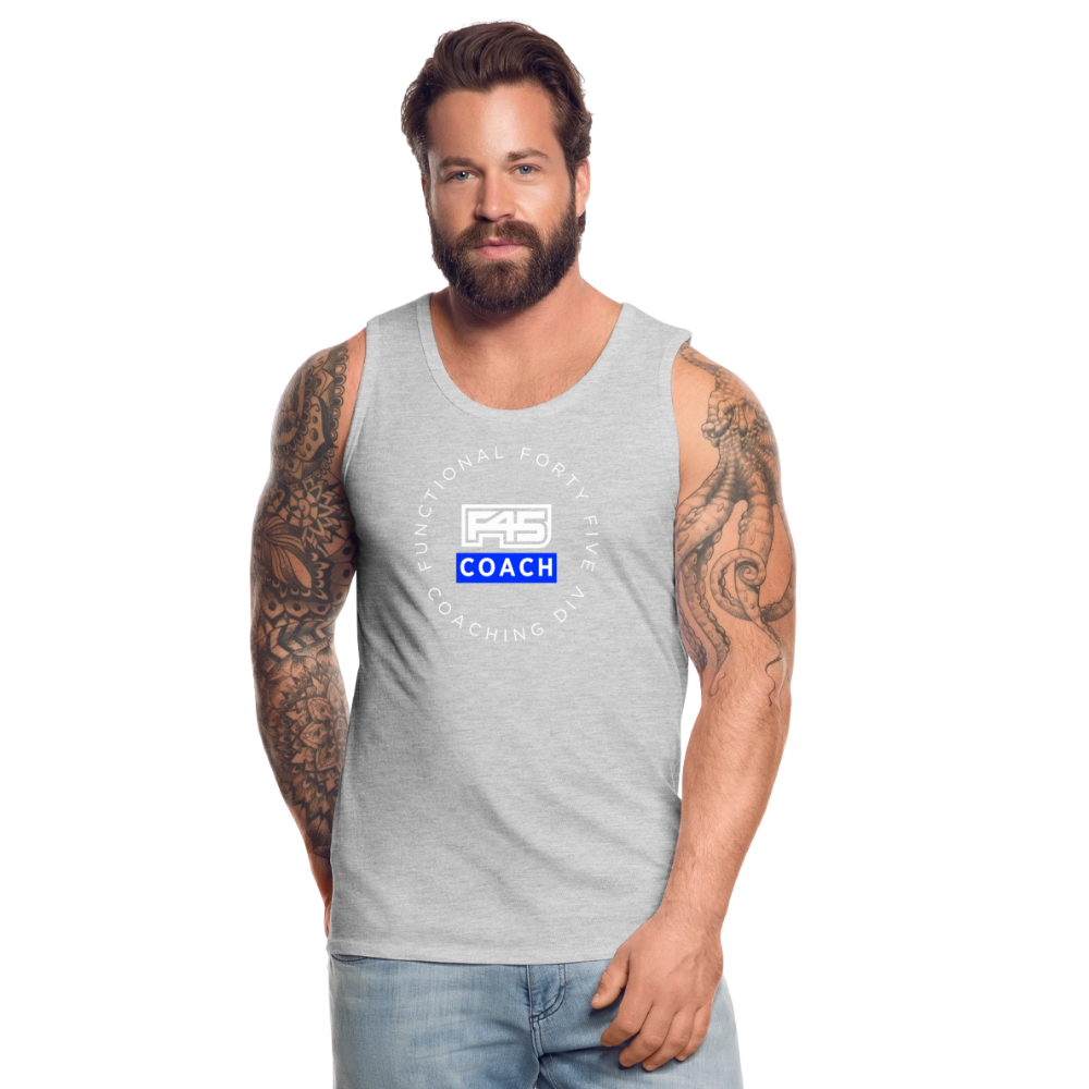 Men’s Coach Tank - heather gray