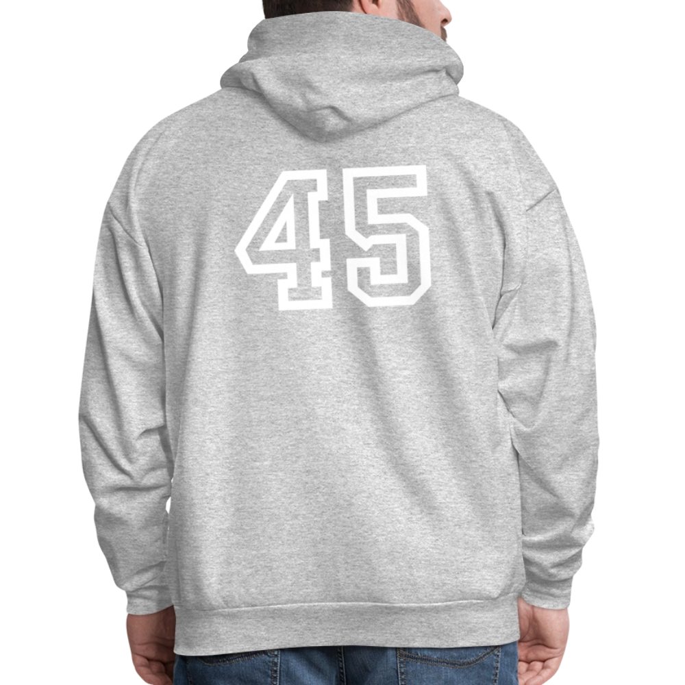 Men's Coach Hoodie - heather gray