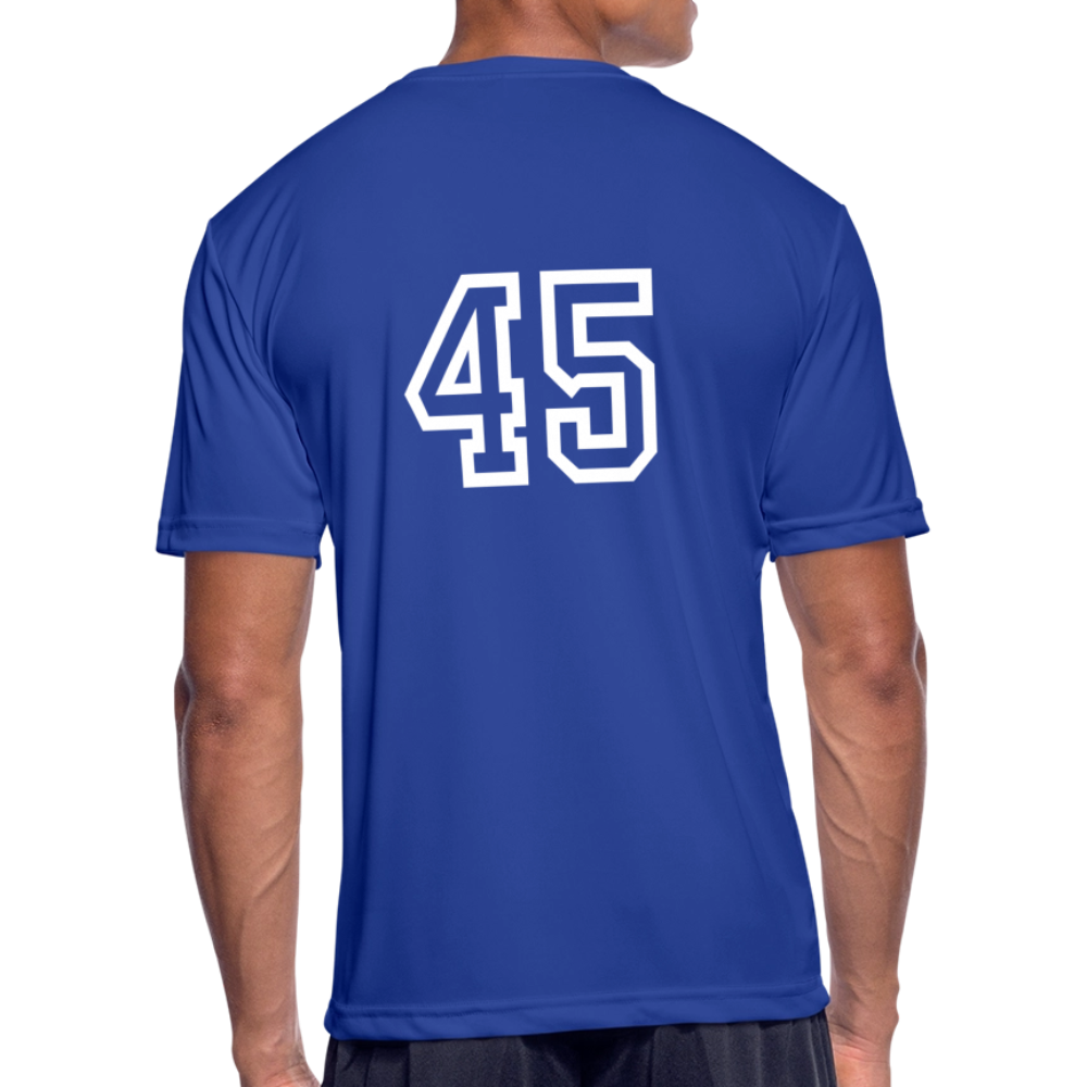 Men’s Coach Performance Shirt - royal blue