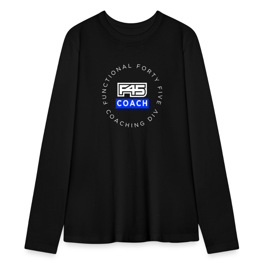 Women's Coach Long Sleeve T-Shirt - black