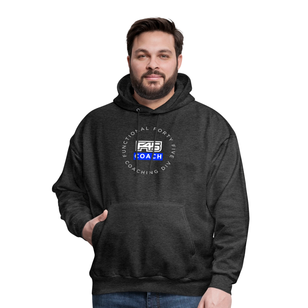 Men's Coach Hoodie - charcoal grey