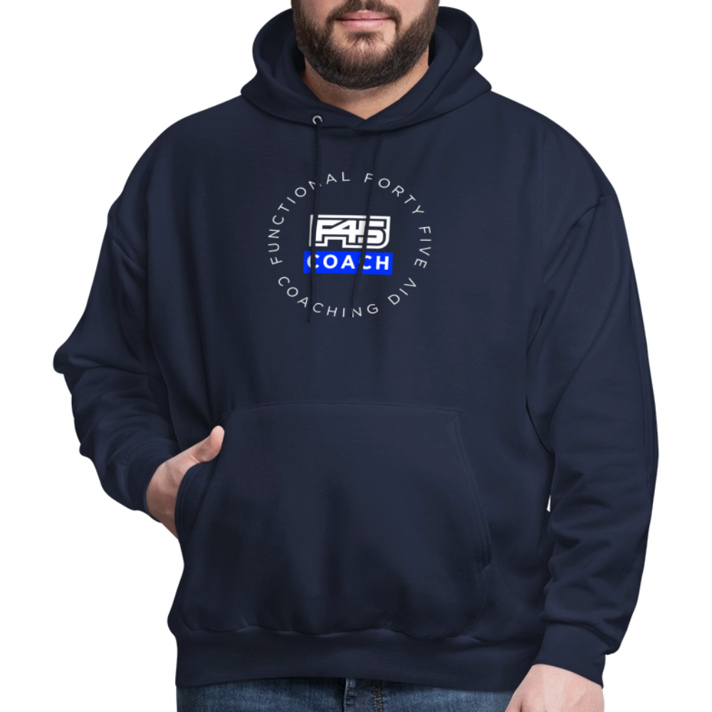 Men's Coach Hoodie - navy