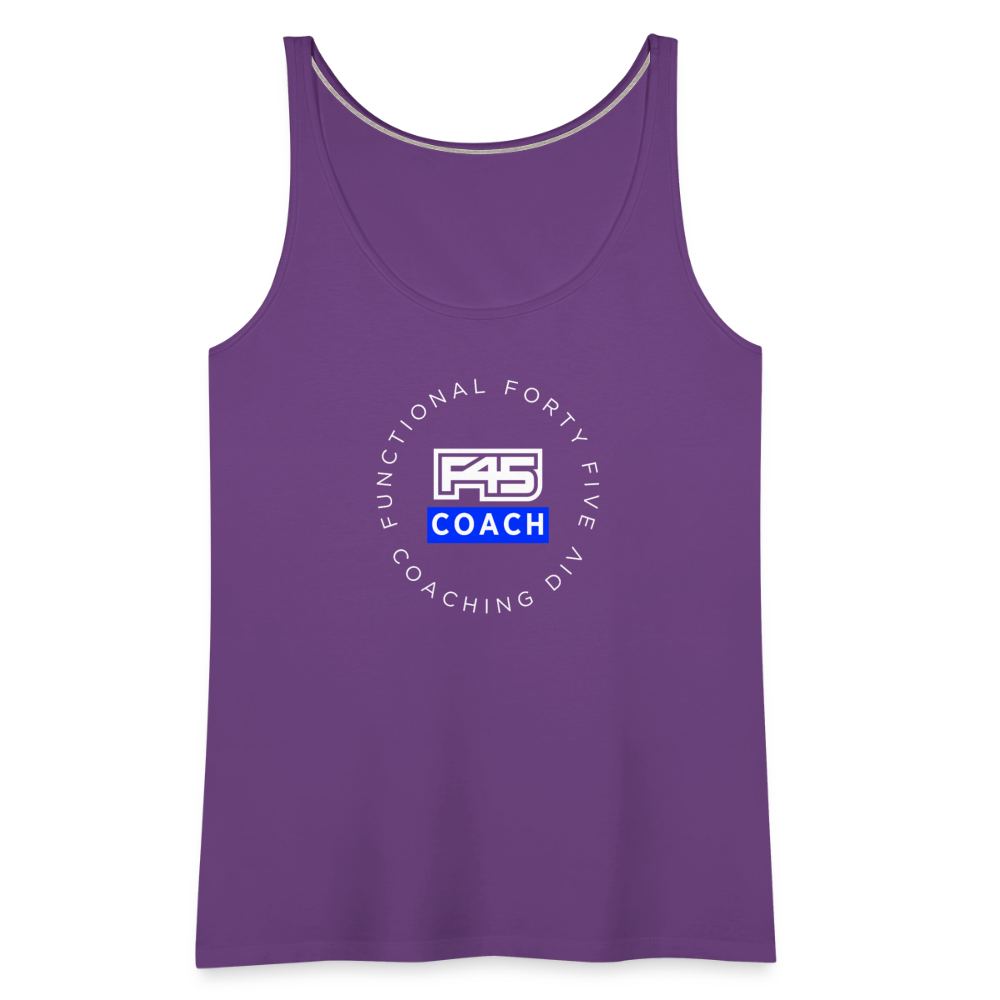 Women’s Coach Tank Top - purple