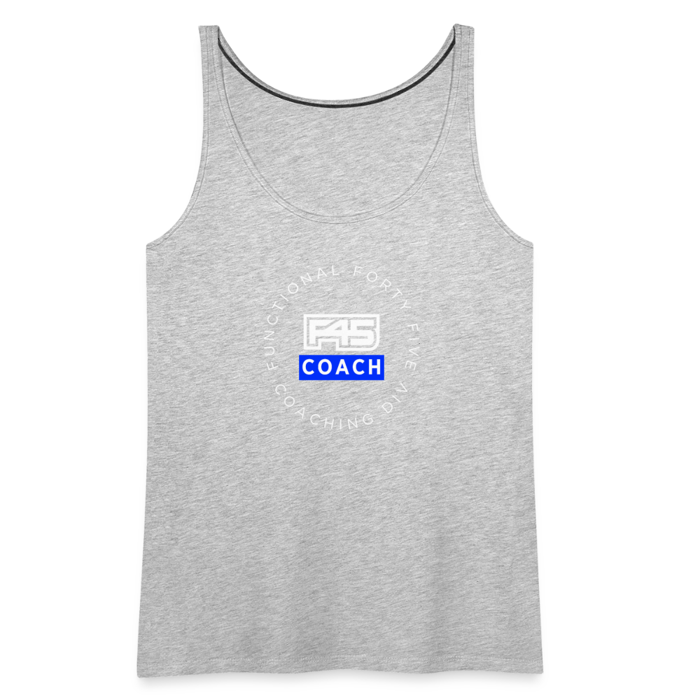 Women’s Coach Tank Top - heather gray