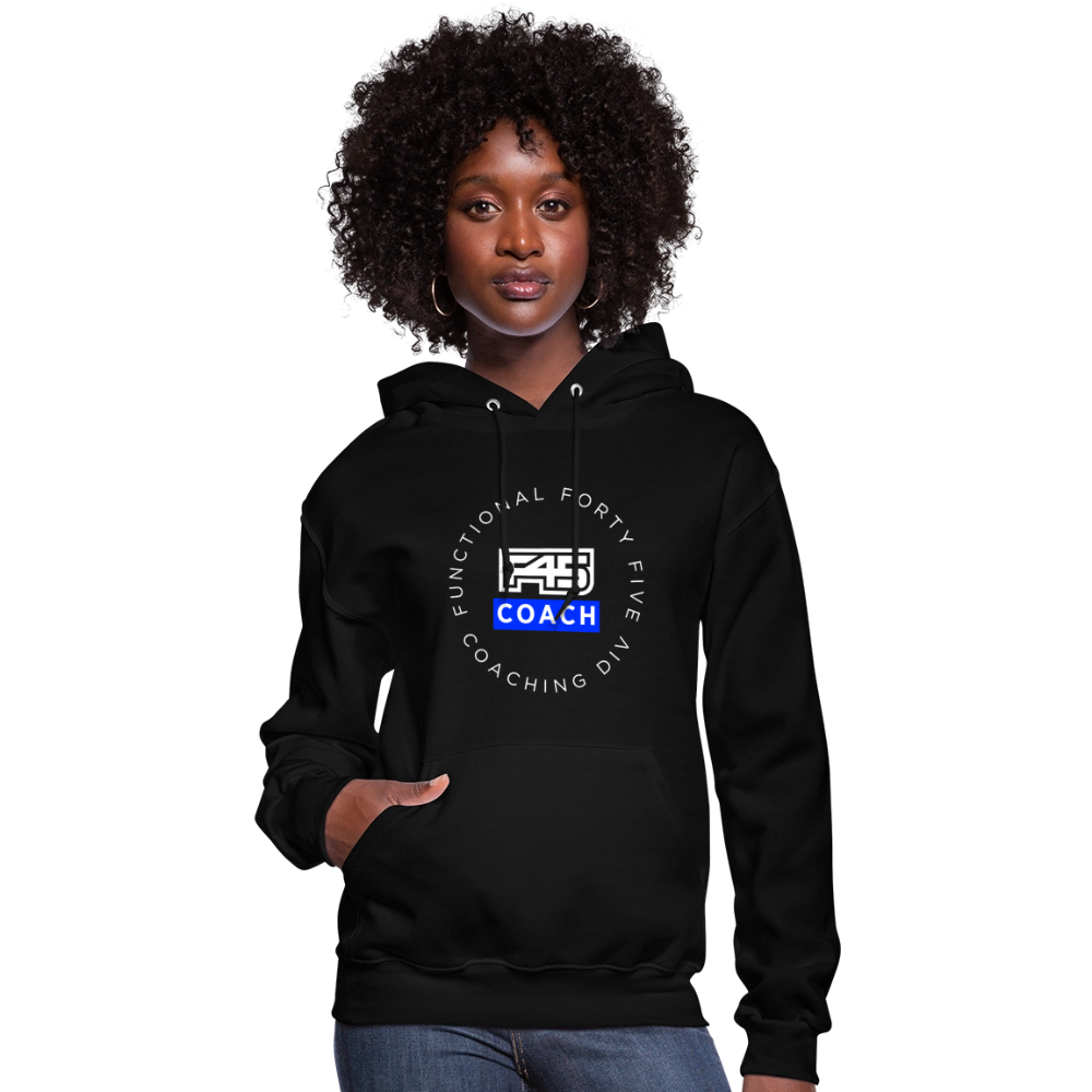 Women's Coach Hoodie - black