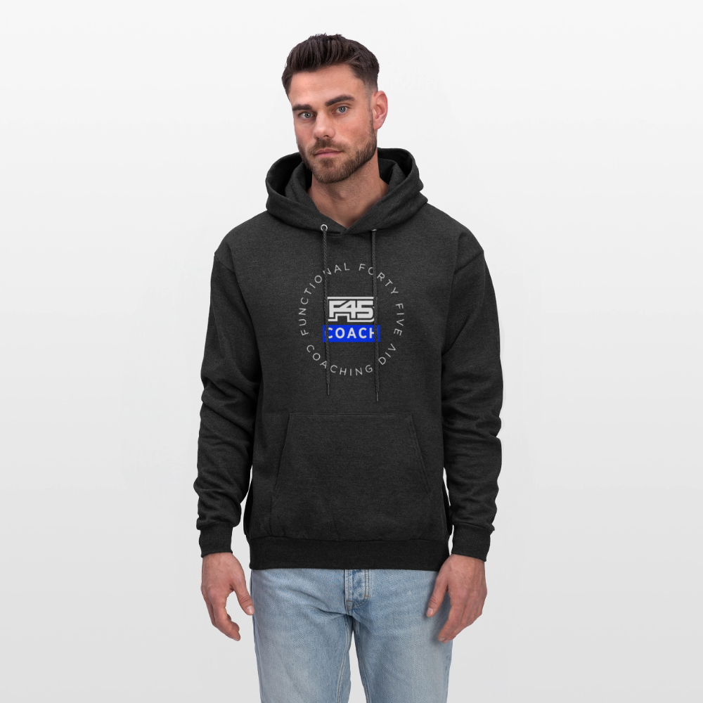 Men's Coach Hoodie - charcoal grey