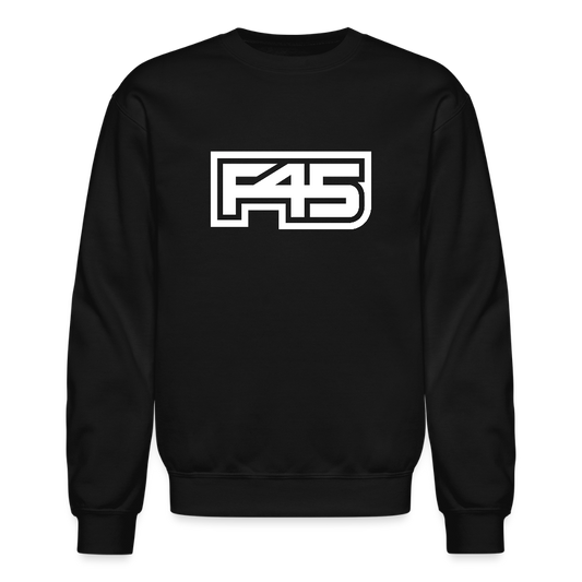 Unisex F45 Crewneck - White Logo - black