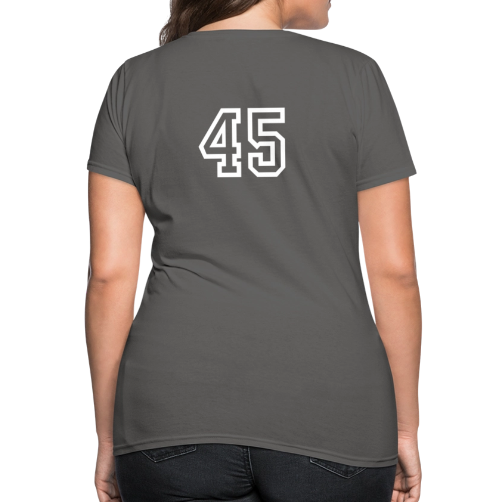 Women's Coach T-Shirt (Pink) - charcoal