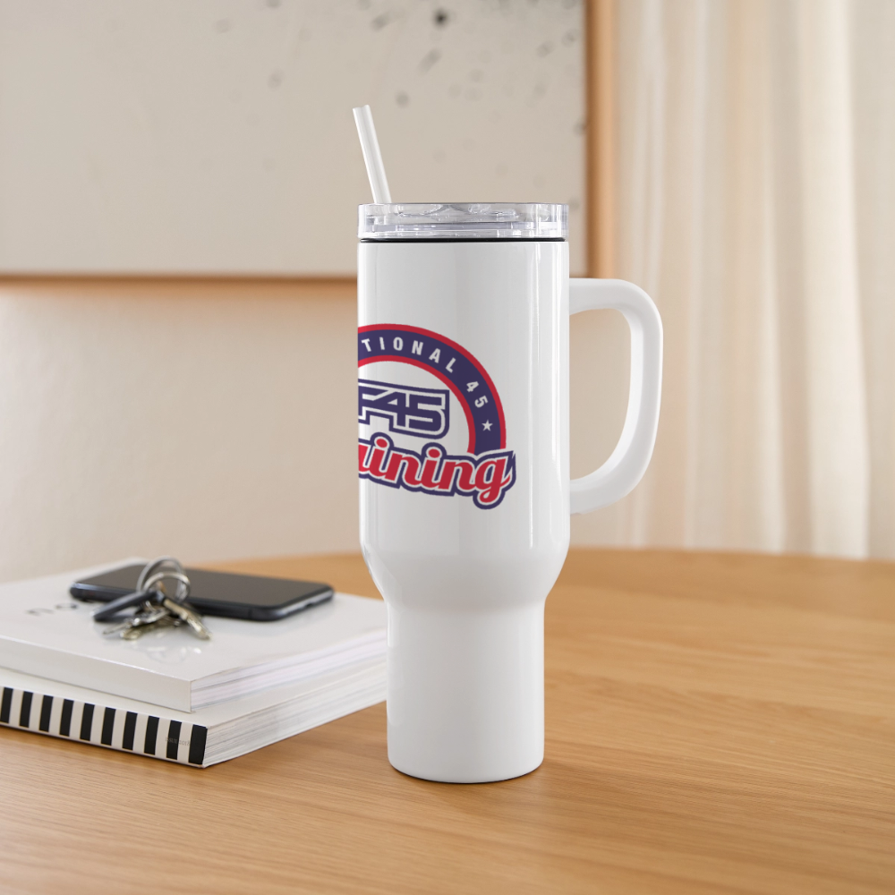 40 oz Heritage Travel Tumbler - white