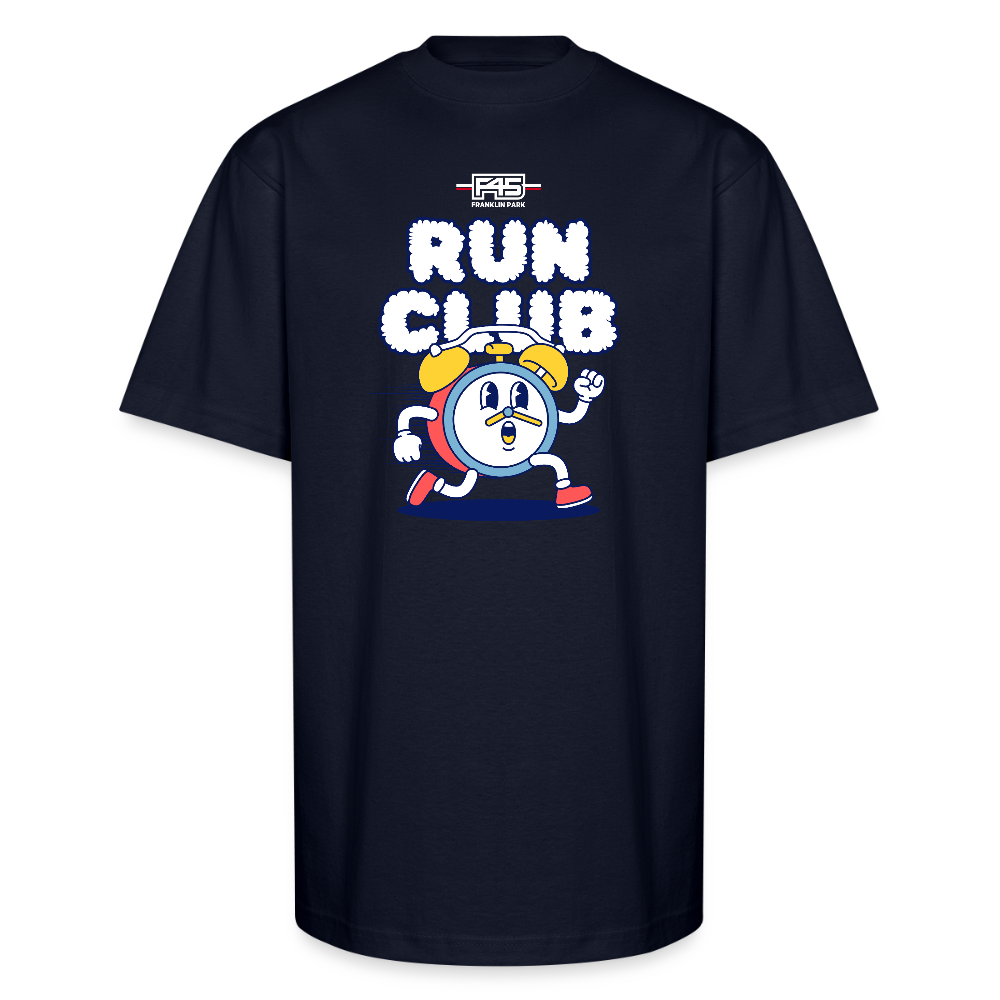 Unisex Oversized Run Club T-Shirt (7 colors) - navy
