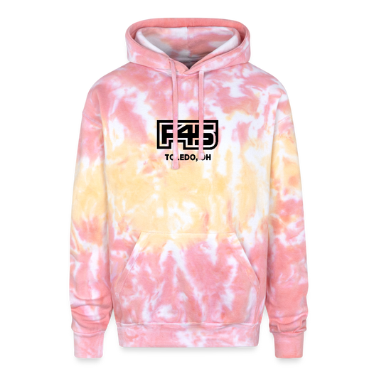 Unisex Tie Dye Hoodie (4 colors) - funnel cake