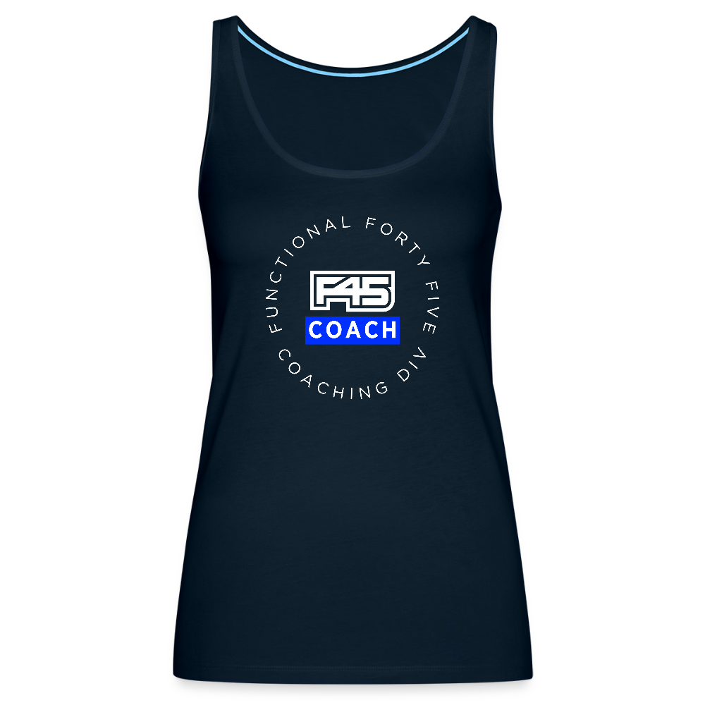 Women’s Coach Tank Top - deep navy