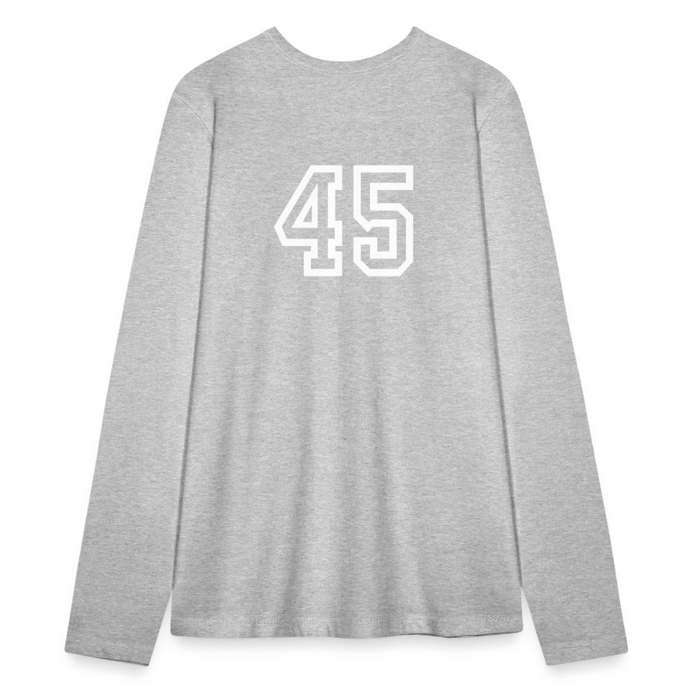 Women's Coach Long Sleeve T-Shirt - heather gray