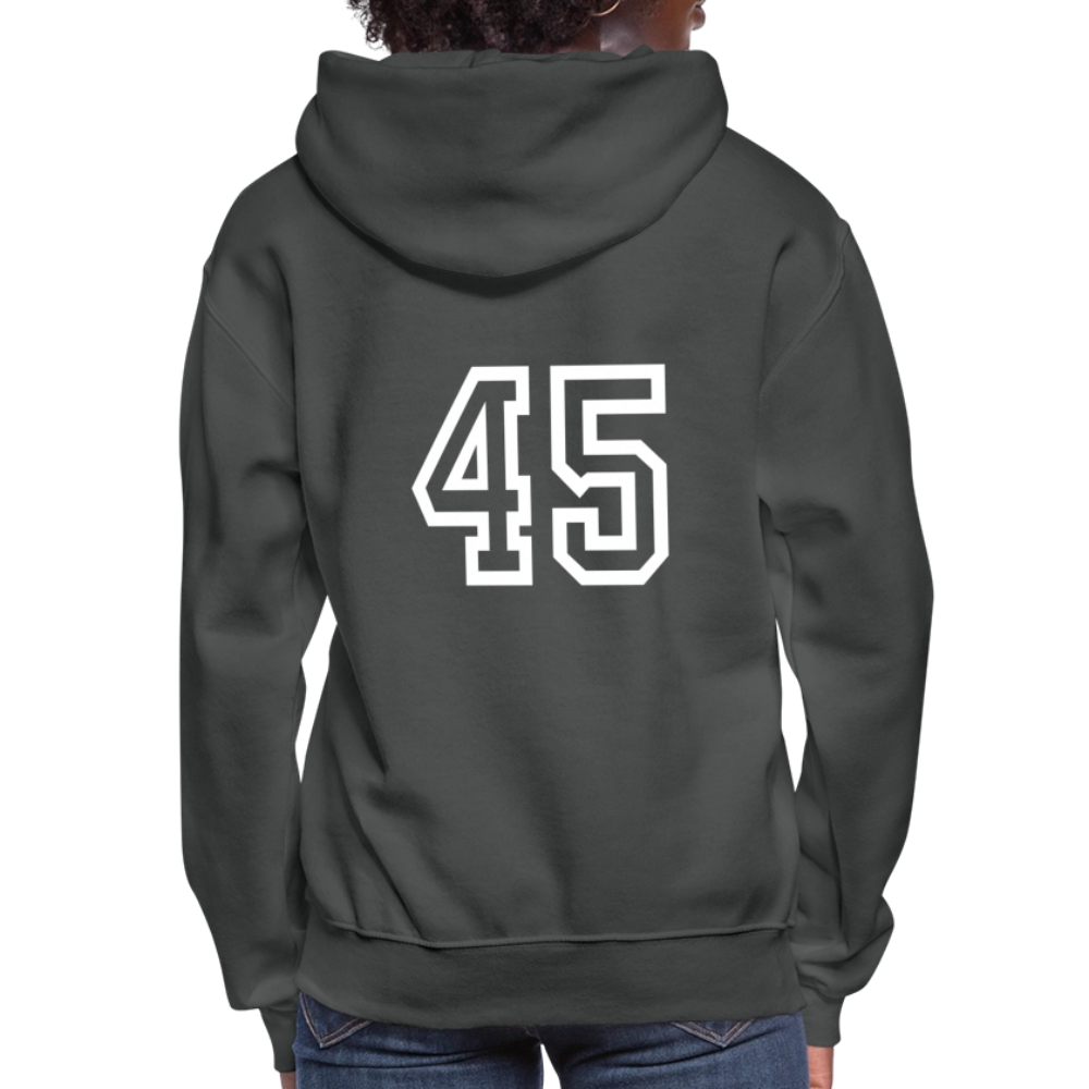 Women's Coach Hoodie - asphalt