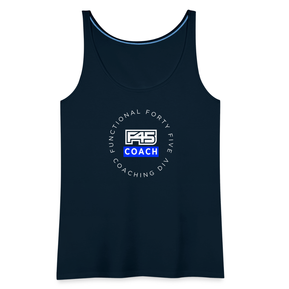 Women’s Coach Tank Top - deep navy