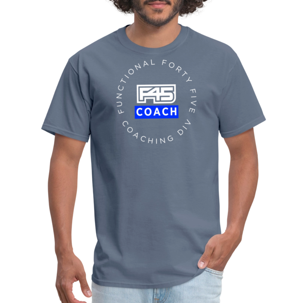 Unisex Basic Coach Shirt - denim