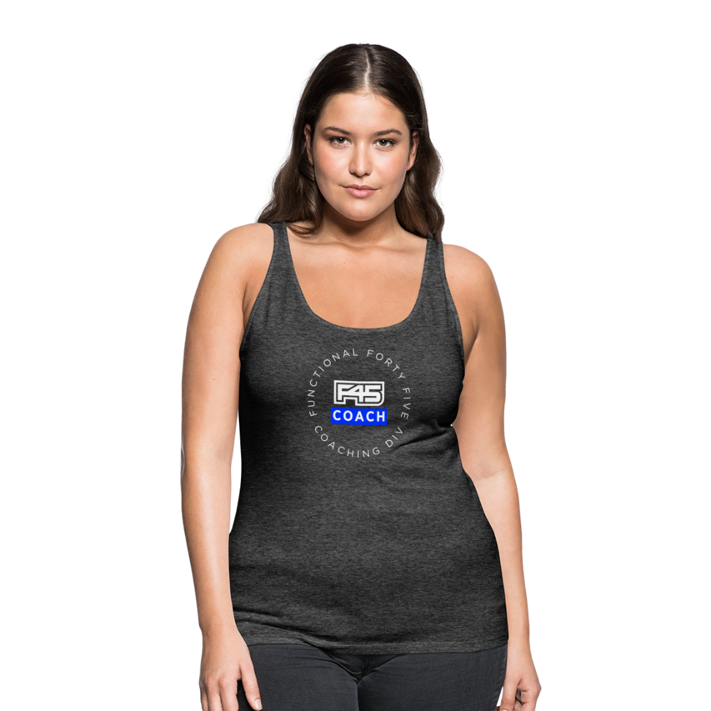 Women’s Coach Tank Top - charcoal grey
