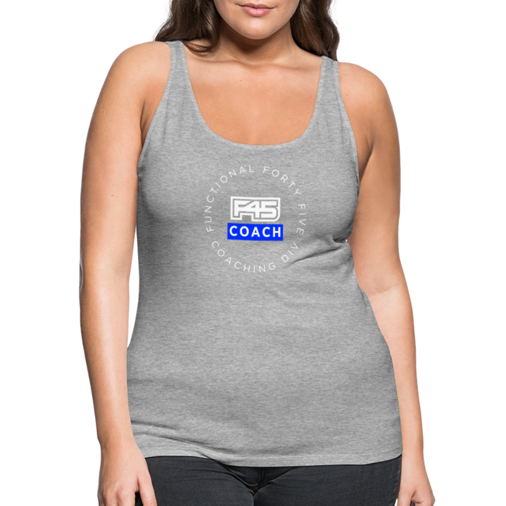 Women’s Coach Tank Top - heather gray