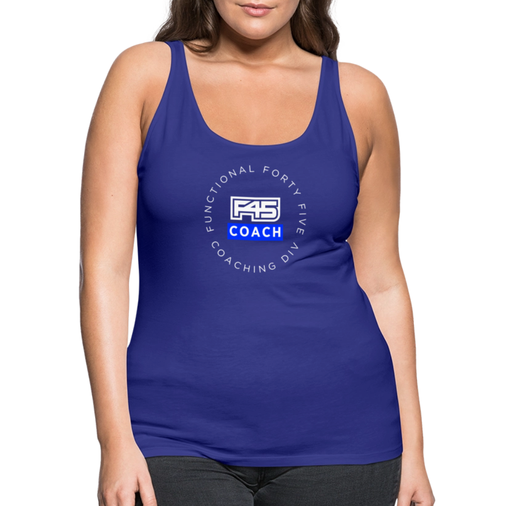 Women’s Coach Tank Top - royal blue