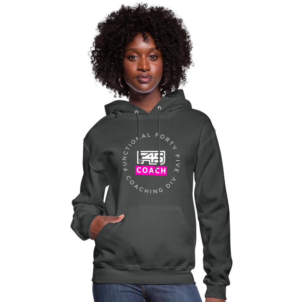 Women's Coach Hoodie (Pink) - asphalt