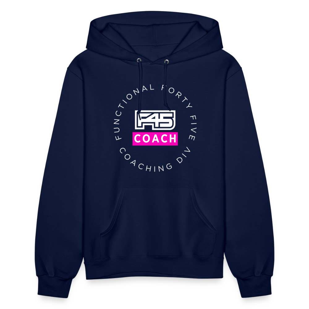 Women's Coach Hoodie (Pink) - navy